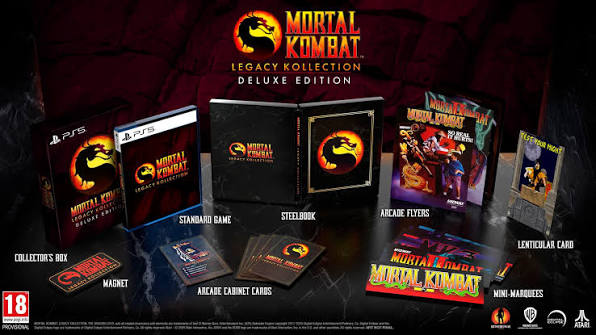 Mortal Kombat Legacy Kollection - Deluxe Edition PS5 (Fisico)